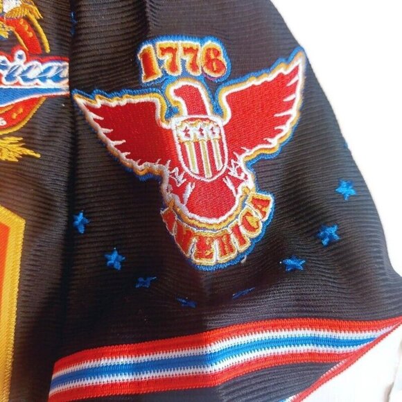 Headgear Classics USA Donald Trump Button Down Baseball Jersey Youth Boys Small - Picture 4 of 9